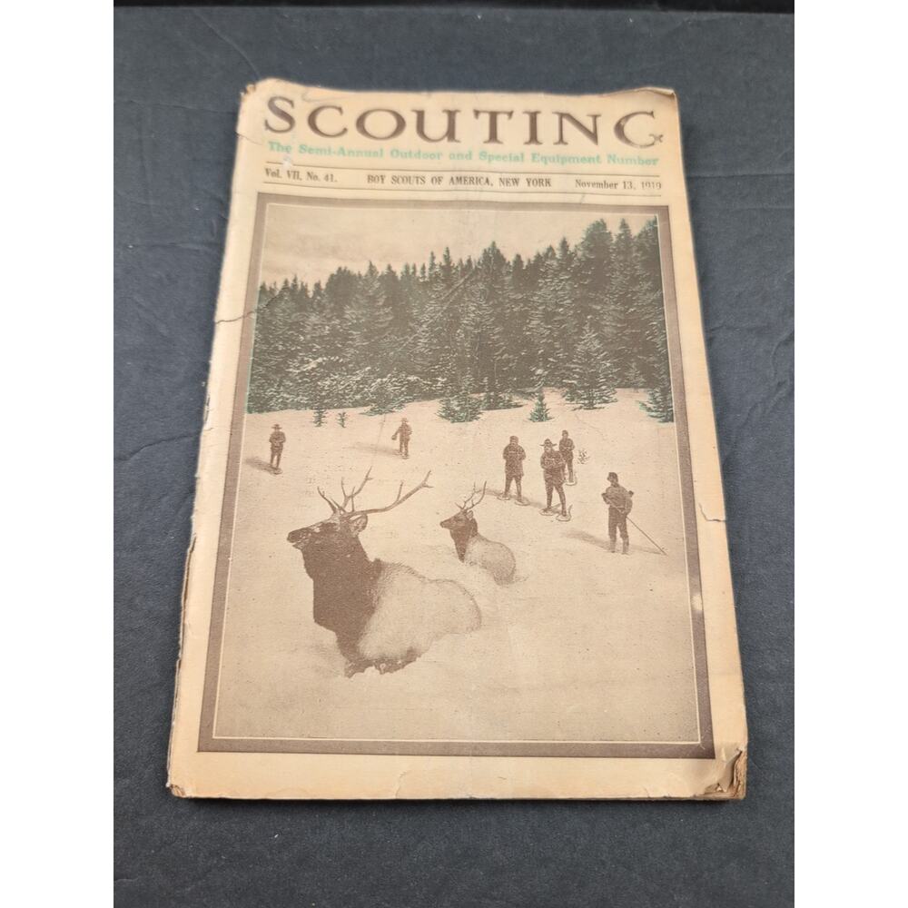 VINTAGE Scouting Equipment Issue - November 13 1919 BOY SCOUTS OF AMERICA, NY